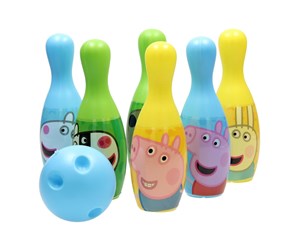 Utendørsleker - Sambro Bowling set Peppa Pig 7 pcs. - PEP-3411