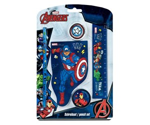 Skole - Undercover Writing set Avengers 5 pcs. - AVHA0216