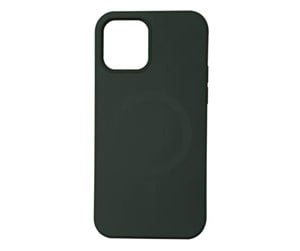 Mobil - Deksel og etui - Essentials iPhone 12/12 Pro Silicone Mag Back Cover - Green - 1110870