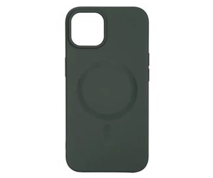 Mobil - Deksel og etui - Essentials iPhone 13/14 Silicone Mag Back Cover - Green - 1110874