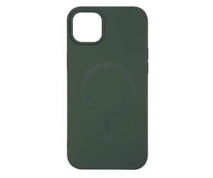 Mobil - Deksel og etui - Essentials iPhone 14 Plus Silicone Mag Back Cover - Green - 1110877