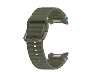 Smartklokke - Tilbehør - Samsung Galaxy Watch7 Sport Band (S/M) - Green - ET-SNL30SKEGEU