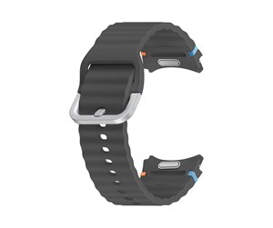 Smartklokke - Tilbehør - Samsung Galaxy Watch7 Sport Band (S/M) - Dark Grey - ET-SNL30SBEGEU