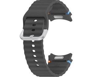 Smartklokke - Tilbehør - Samsung Galaxy Watch7 Sport Band (M/L) - Dark Grey - ET-SNL31LBEGEU