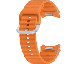 Smartklokke - Tilbehør - Samsung Galaxy Watch7 Sport Band (M/L) - Orange - ET-SNL31LOEGEU