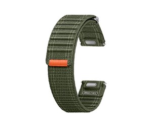 Smartklokke - Tilbehør - Samsung Galaxy Watch7 Fabric Band (M/L) - Green - ET-SVL31LKEGEU