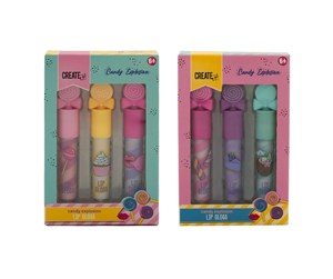 Rollelek - CREATE IT! Candy Lip Gloss 3pcs - 84809