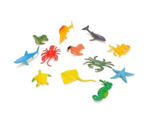 Figurer - LG-Imports Sea animals 12pcs. - 9572