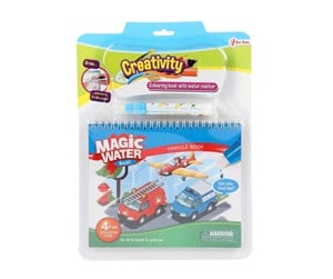 Hobbyartikler - Toi-Toys Creativity Coloring with Water Vehicle with Marker - 46845C