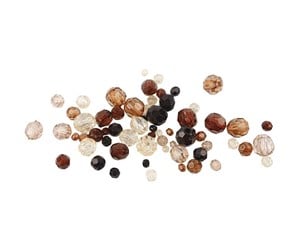 Kreative leker - Creativ Company Faceted Beads Mix Gold 50 grams - 618801