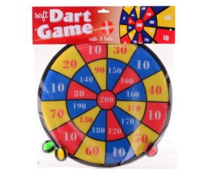 Leketøy - Johntoy Velcro Dart Game with 3 Balls 36cm - 29142