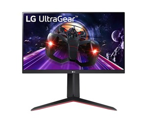 Skjerm - 24" LG UltraGear 24GN65R-B - 1920x1080 - 144Hz - IPS - HDR10 - 24GN65R-B.BEU