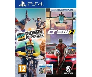 Spill - Riders Republic + The Crew 2 - Sony PlayStation 4 - Racing - 3307216263869