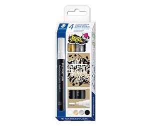 Konferanse & Presentasjon - Staedtler Acrylic marker Lumocolor 4pcs - 349 C4