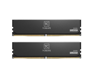 RAM - Team Group T-Create Classic DDR5-5600 - 32GB - CL46 - Dual Channel (2 pcs) - Intel XMP - Svart - CTCCD532G5600HC46DC01