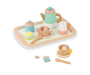 Lekekjøkken & Utstyr - ET Toys Small Wood - My Tea Set (L40249) - L40249