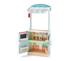 Rollelek - ET Toys Small Wood - 2-in-1 Theater and Shop - L40266