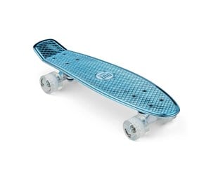 Utendørsleker - ET Toys Outsiders - Chrome Edition Retro Skateboard Blue - 5711336034779