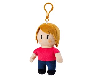 Dukker, Bamser & Utstyr - Boti Stumble Guys Keychain Plush - Ms. Stumble - 39465