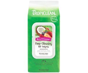 Hund - Tropiclean Deep Cleaning Wipes - 51706