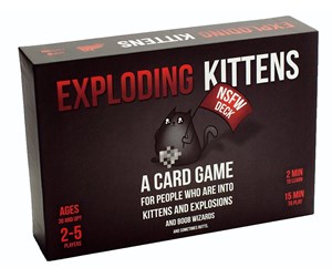 Brettspill & Puslespill - Asmodee Exploding Kittens - NSWF Edition (English) - 0852131006013