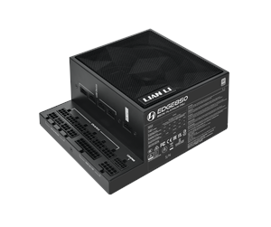 Strømforsyning (PSU) - Lian Li EDGE 850 Strømforsyning (PSU) - 850 Watt - 120 mm - ATX 3.1 - 80 Plus Platinum sertifisert - EG0850 Black