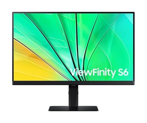 Skjerm - 24" Samsung ViewFinity S6 - 2560x1440 - 100Hz - IPS - HDR10 - LS24D600EAUXEN