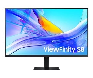 Skjerm - 32" Samsung ViewFinity S8 - 3840x2160 - VA - 90W USB-C - KVM Switch - LS32D800UAUXEN