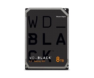 Harddisk - WD Black 8002FZBX - hard drive - 8 TB - gaming - SATA 6Gb/s - 8TB - Harddisk - WD8002FZBX - SATA-600 - 3.5" - WD8002FZBX