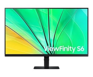 Skjerm - 32" Samsung ViewFinity S6 - 2560x1440 - 100Hz - IPS - HDR10 - LS32D600EAUXEN