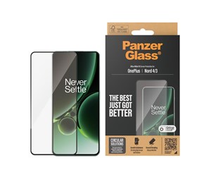 Mobil - Beskyttelsesglass - PanzerGlass Screen Protector OnePlus Nord 4 | 3 | Ultra-Wide Fit - PANZER7034