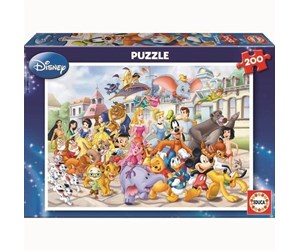 Puslespill - Educa Puzzle - Disney Parade (200 pcs.) - 013289