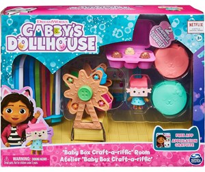 Dukker, Bamser & Utstyr - Gabby's Dollhouse Baby Box Craft-A-Riffic Rom - 0778988452714