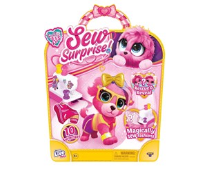 Dukker, Bamser & Utstyr - Moose Scruff-a-Luvs - Sew Wow Pink - (30385) - 30385