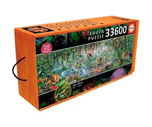 Puslespill - Educa - 33600 Pcs - Wildlife (016066) - 016066