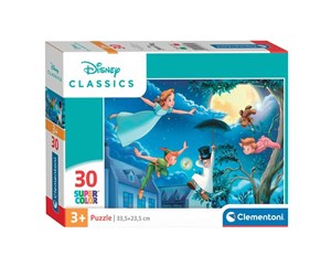 Puslespill - Clementoni Jigsaw Puzzle Super Color Disney Classic 30 pcs. Gulv - 20279