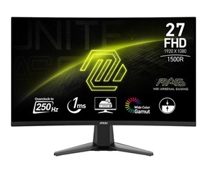 Skjerm - 27" MSI MAG 27C6X - 1920x1080 - 250Hz - VA - MAG 27C6X