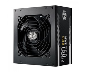 Strømforsyning (PSU) - Cooler Master MWE Gold V2 750 Strømforsyning (PSU) - 750 Watt - 120 mm - ATX 3.0 - 80 Plus Gold sertifisert - MPE-7501-AFAAG-3EU