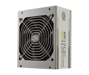 Strømforsyning (PSU) - Cooler Master MWE Gold V2 1250 Strømforsyning (PSU) - 1250 Watt - 140 mm - ATX 3.0 - 80 Plus Gold sertifisert - MPE-C501-AFCAG-3GEU