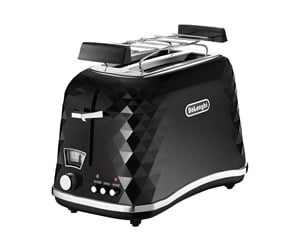 Brødrister - DeLonghi Brødrister De'Longhi Brillante CTJ 2103.BK - toaster - black - CTJ 2103.BK