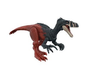 Figurer - Jurassic World Dominion Roar Strikers Megaraptor Dinosaur Action Figure 33cm - HGP79