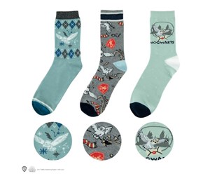 Reklameartikler - Cinereplicas - Harry Potter Socks Set of 3 Hedwig (35-45) - Sokker - CR1602