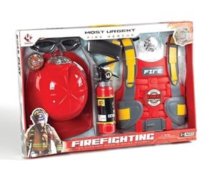 Kostymer - Role Play Firefighter Set - Large Box - 520356