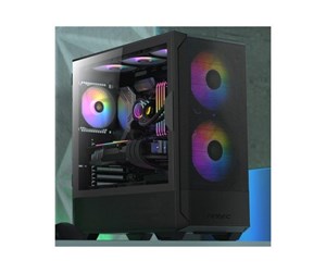 Kabinett - Antec NX416L - mid tower - ATX - Kabinett - Tower - Hvit - 0-761345-10016-8