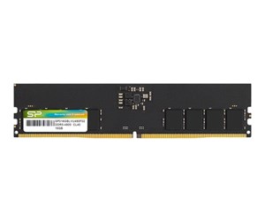 RAM - Silicon Power - DDR5 - module - 16 GB - DIMM 288-pin - 4800 MHz / PC5-38400 - unbuffered - SP016GBLVU480F02