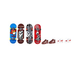 Leketøysbil - Hot Wheels Skate Tony Hawk Fingerboards & Skate Shoes Multipack Assortment - HGT84