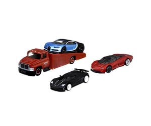 Leketøysbil - Hot Wheels Premium Collector Display Sets 3 Cars & 1 Transporter Assortment - GMH39