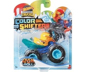 Leketøysbil - Hot Wheels  - Monster Trucks Colour Shifter (Duck n Roll) - 0194735204625