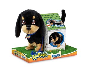 Dukker, Bamser & Utstyr - Animagic Waggles Walking Puppy - 943-919091