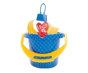 Utendørsleker - Dantoy Bucket Set in Net - 1429